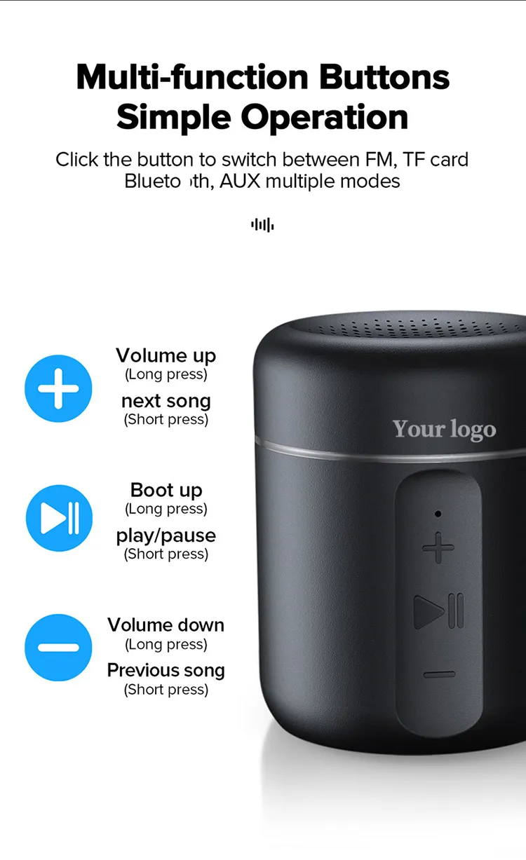 Portable Mini Waterproof Speaker for sale